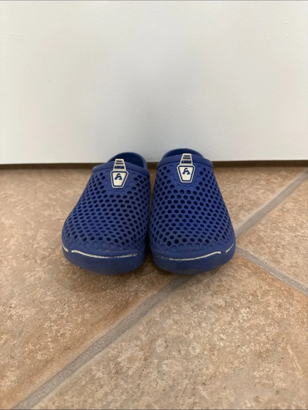 Kids Blue Slip-On Clogs